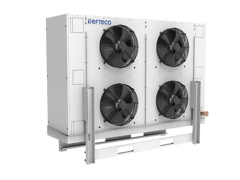 aerorefrigeranti blast freezer Refteco per raffreddamento rapido in tunnel di logistica del freddo